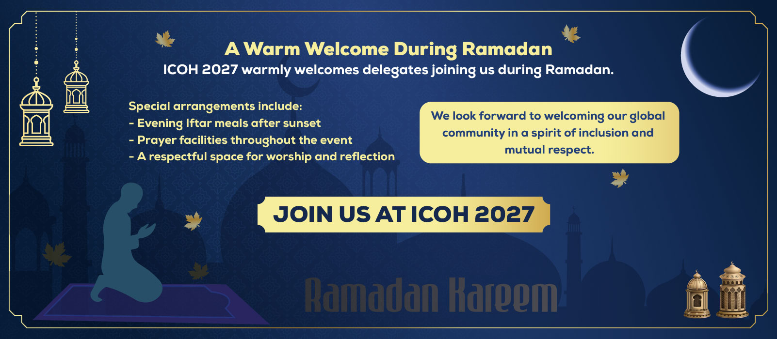 ICOH 2027 banner